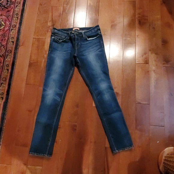 MEK low rise stretch skinny jeans - dark wash. - Picture 3 of 5